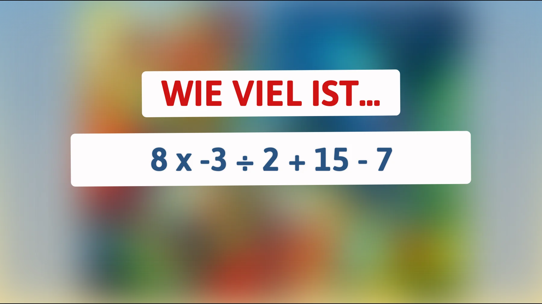 Nur 1 von 100 löst dieses Mathe-Rätsel richtig – gehörst du dazu?"